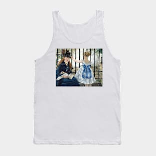 The Railway by Edouard Manet Tank Top